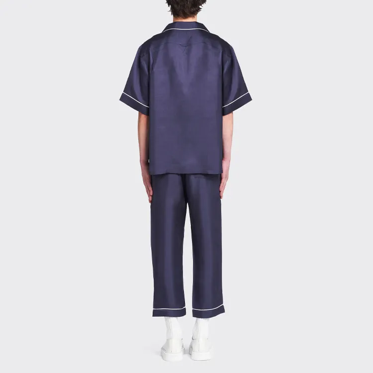 PRADA Shirts Men Blue-2