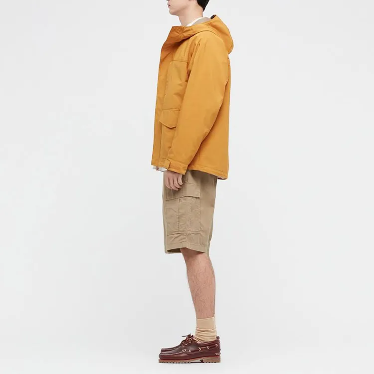UNIQLO Casual Shorts Men Khaki-4