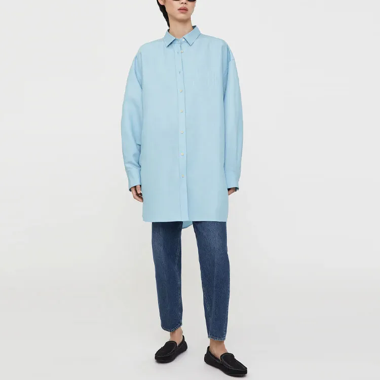 TOTEME Shirts Women's Blue-2