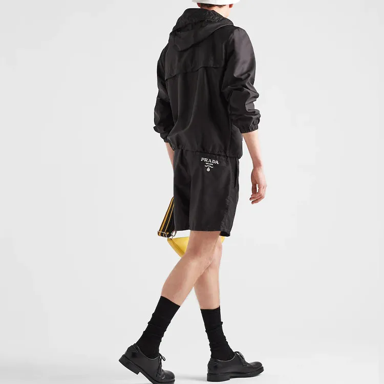 PRADA Casual Shorts Men Black-3