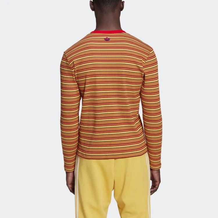 Adidas Originals x Wales Bonner T Shirt Unisex Earth Yellow-3