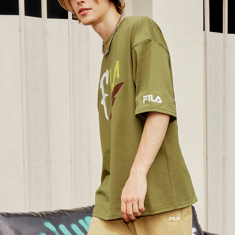 FILA FUSION T Shirt Men's California Green-3