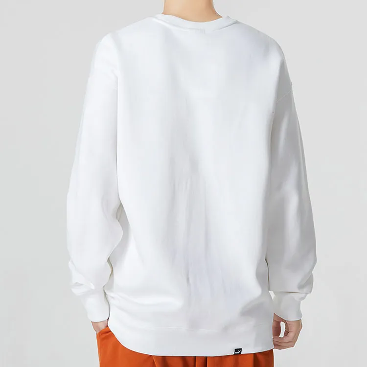 PUMA Sweatshirts Men White-2
