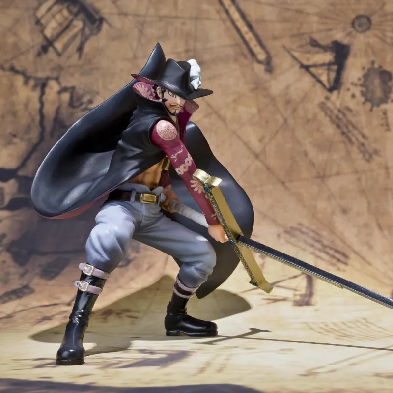 BANDAI Jorakol Mihawk Bandai Figurarts Zero One Piece One Piece Hawkeye Battle Edition Scale Figures-2