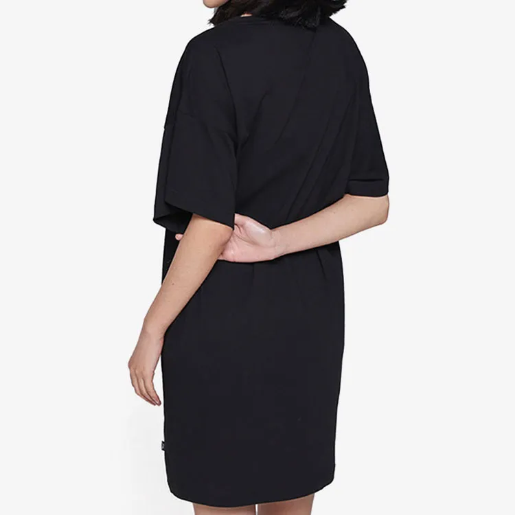 PUMA Short Sleeved Dresses Women's Black-3