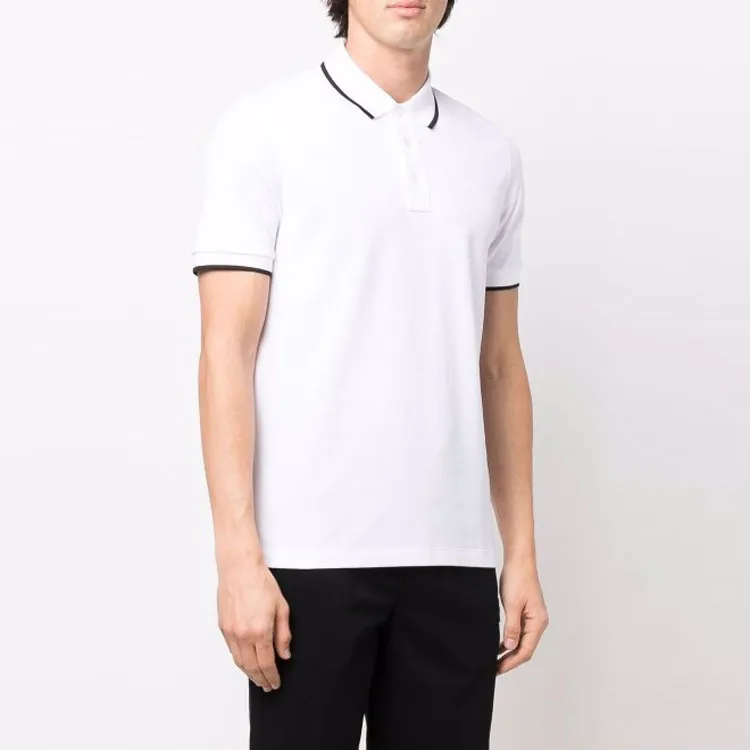 HUGO BOSS Polo Shirts Men White-2
