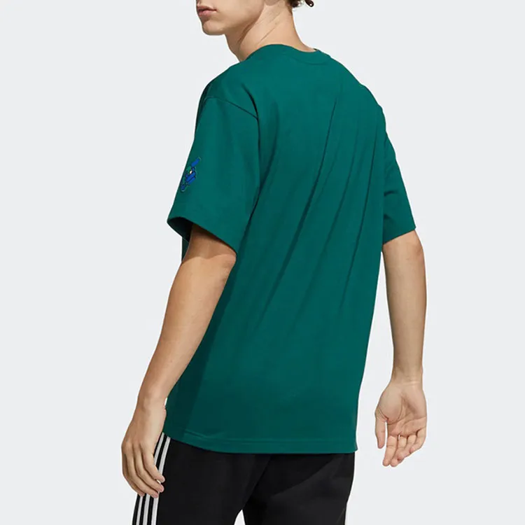 Adidas Originals T Shirt Men's Forest Green-3