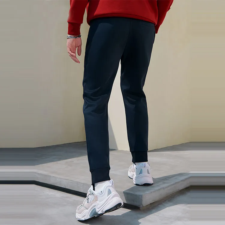 FILA Knitted Sweatpants Men Legend Blue-3