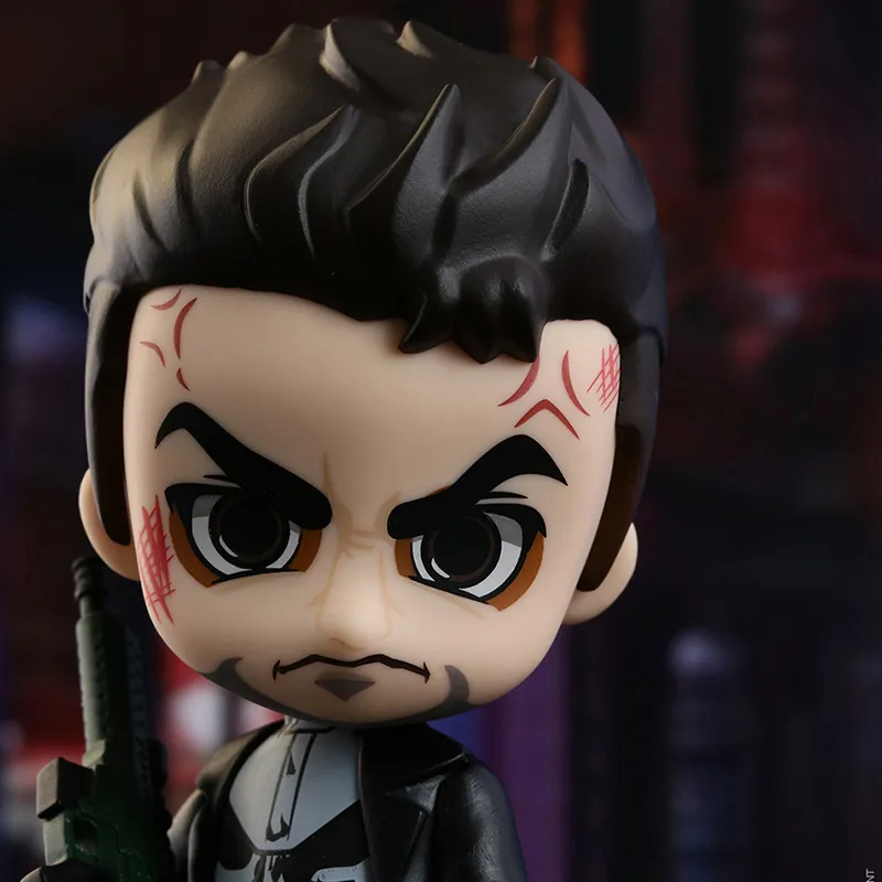 Hot Toys Cosb349 American TV Series Daredevil Punisher Chibi Figures 9.5cm-2
