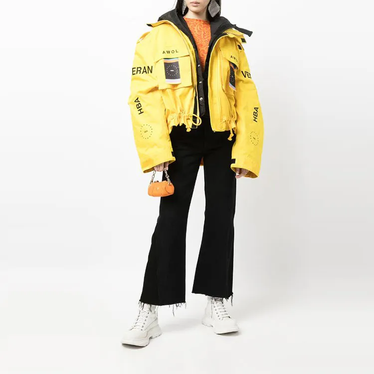 Hood By Air Jackets Unisex Yellow-1