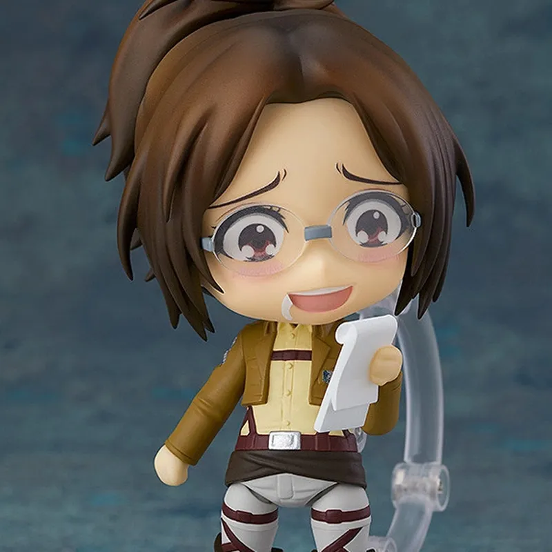 GSC Nendoroid No.1123 Attack On Titan Hanji And Ymir Chibi Figures 10cm-2