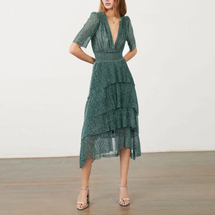 Maje Sequinned Maxi Dress-1