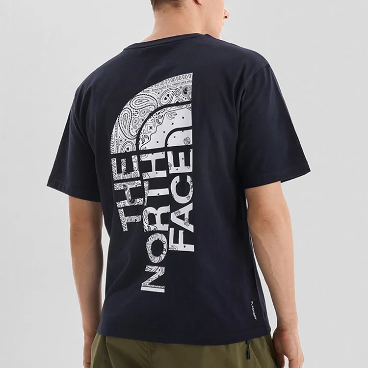 THE NORTH FACE SS Avant Garde Collection Spring And Summer Natural Journey Collection T Shirt Men's Blue-2