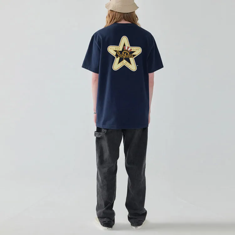 New Era T Shirts Men Navy Blue-3