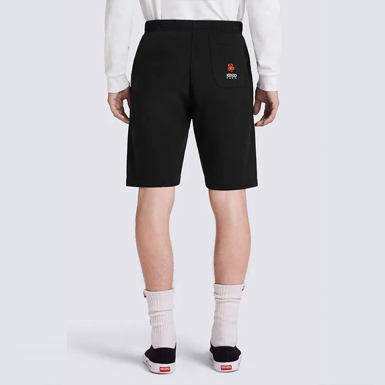 KENZO Logo Embroidered Track Shorts-5