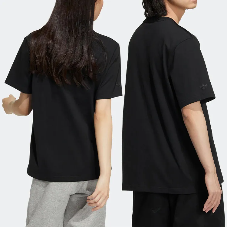 Adidas Originals Charr Morita Collaboration Collection T Shirt Unisex Black-3