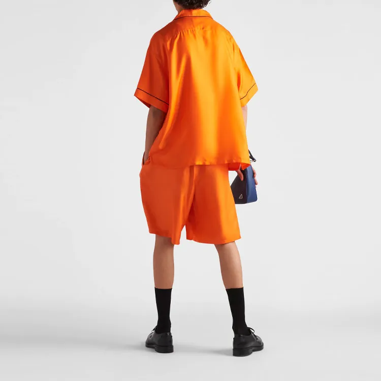 PRADA Casual Shorts Men Orange-2
