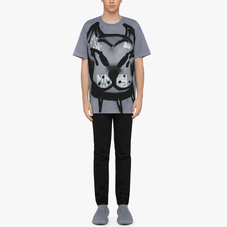 Givenchy T-Shirts Men Gray-1