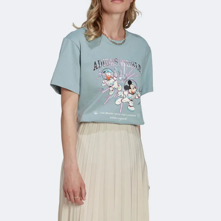 Adidas Originals T Shirt Women's Magic Gray-3