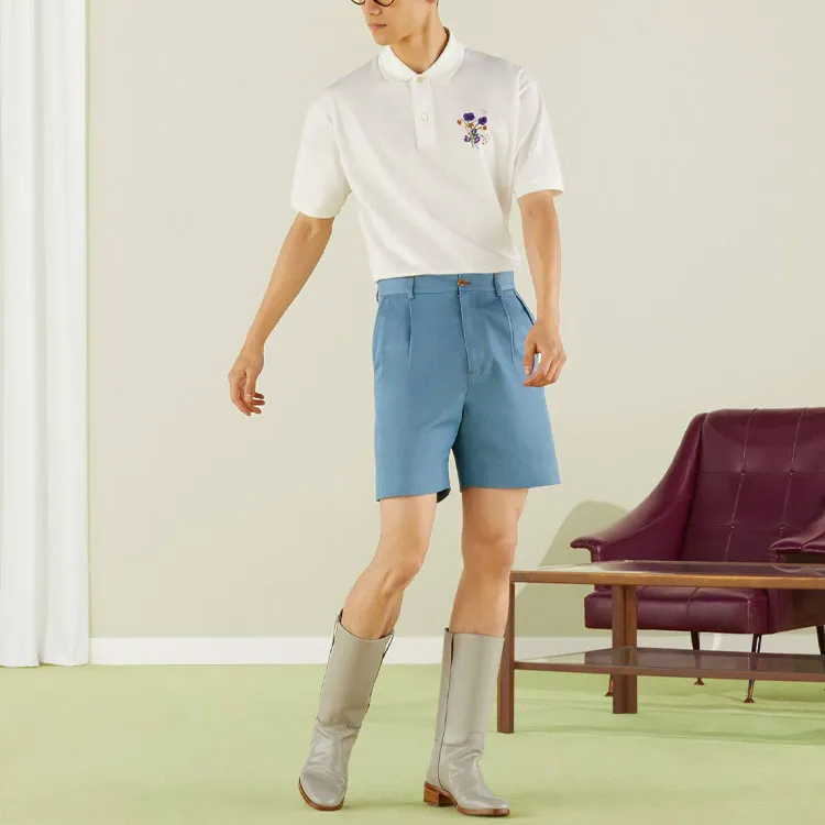 GUCCI Gucci Fw22 Tanabata Series Polo Shirt Men's White-2