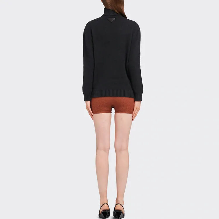 PRADA Turtleneck Long Sleeved Sweater-2