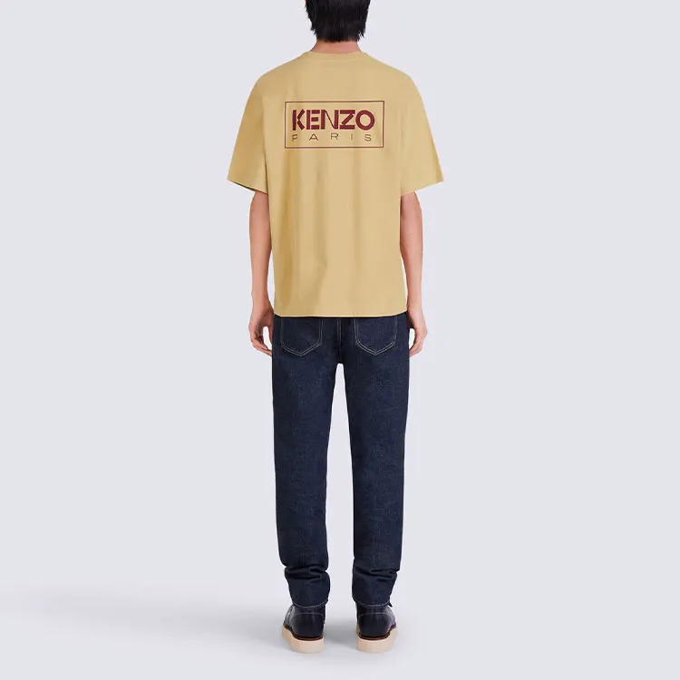 KENZO x Nigo Boke Flower Series FW22 T Shirt Men's Earth Yellow-4