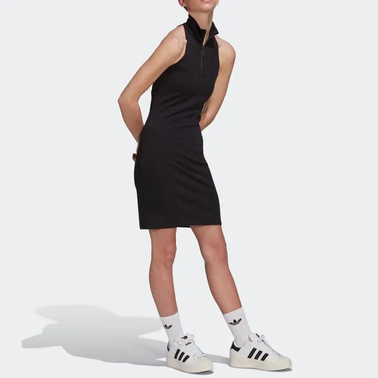 Adidas Sleeveless Dresses Women's Black-2