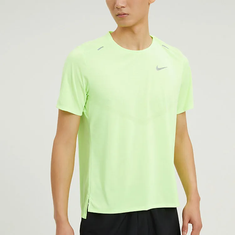 Nike T Shirts Men Green-3