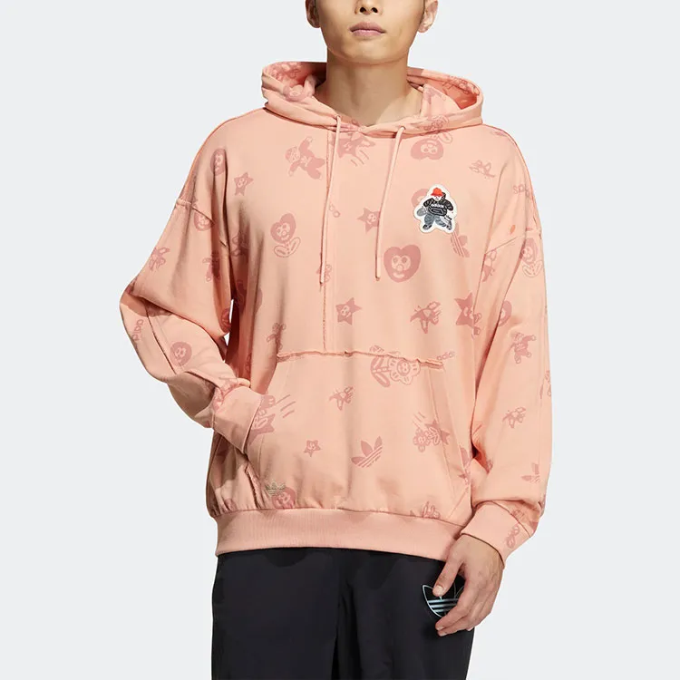 Adidas Originals CHARR MORITA Sweatshirt Men's Red Pink-1