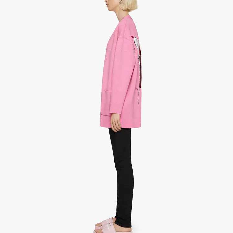 Disney X Givenchy X Disney 101 Cashmere Sweaters Women's Light Pink-4
