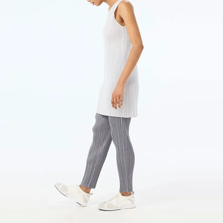 PLEATS PLEASE ISSEY MIYAKE Casual Pants Women's Gray-3