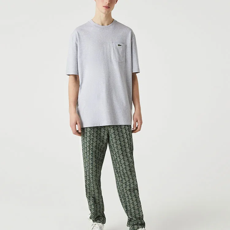 LACOSTE SS22 T-Shirt Unisex Gray-2
