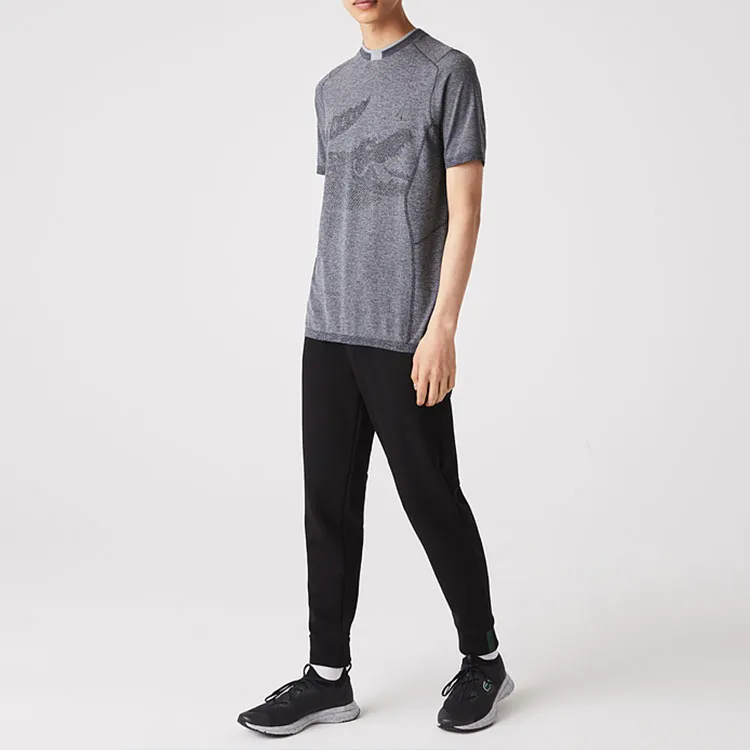 LACOSTE SS22 T Shirt Men's Gray-2