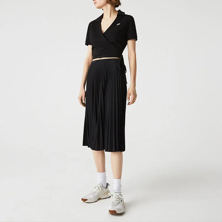 LACOSTE Polo Shirts Women's Black-3