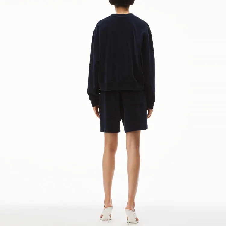 Alexander Wang Sweatshirts Women's Marine Blue-1
