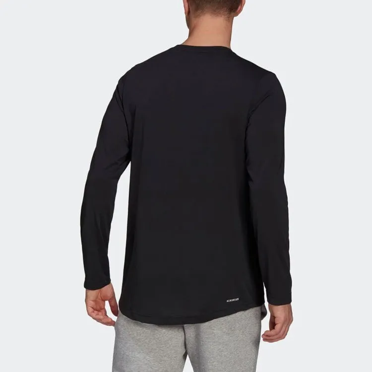 Adidas Free Shipping With AdiClub Aeroready Designed To Move Feelready Sport Long Sleeve Tee-2