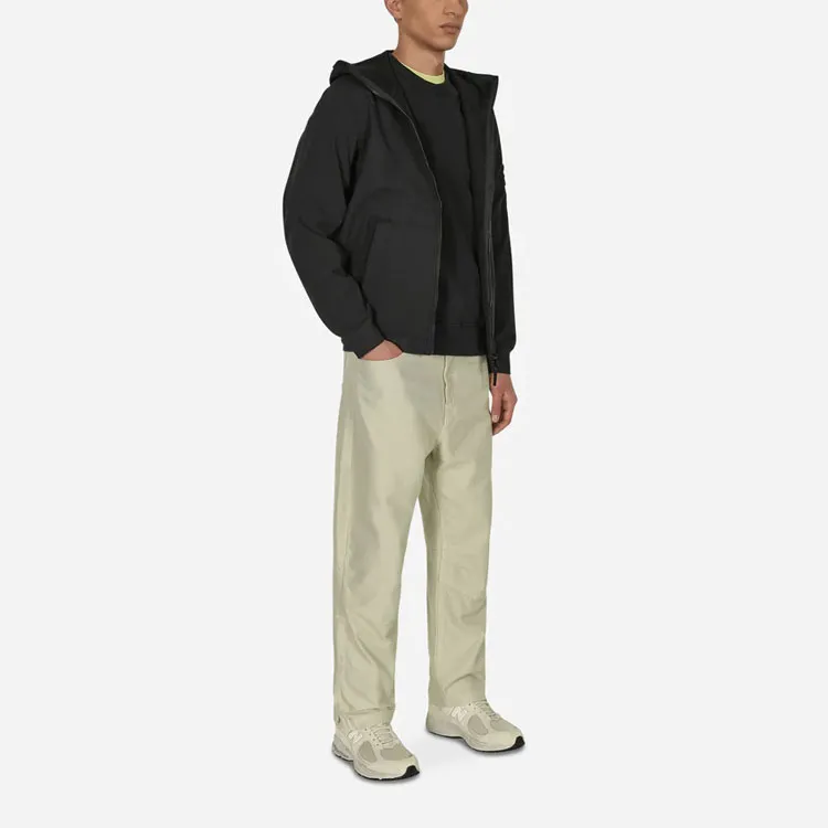 STONE ISLAND Logo Patch Hooded Zipped Jacket-2