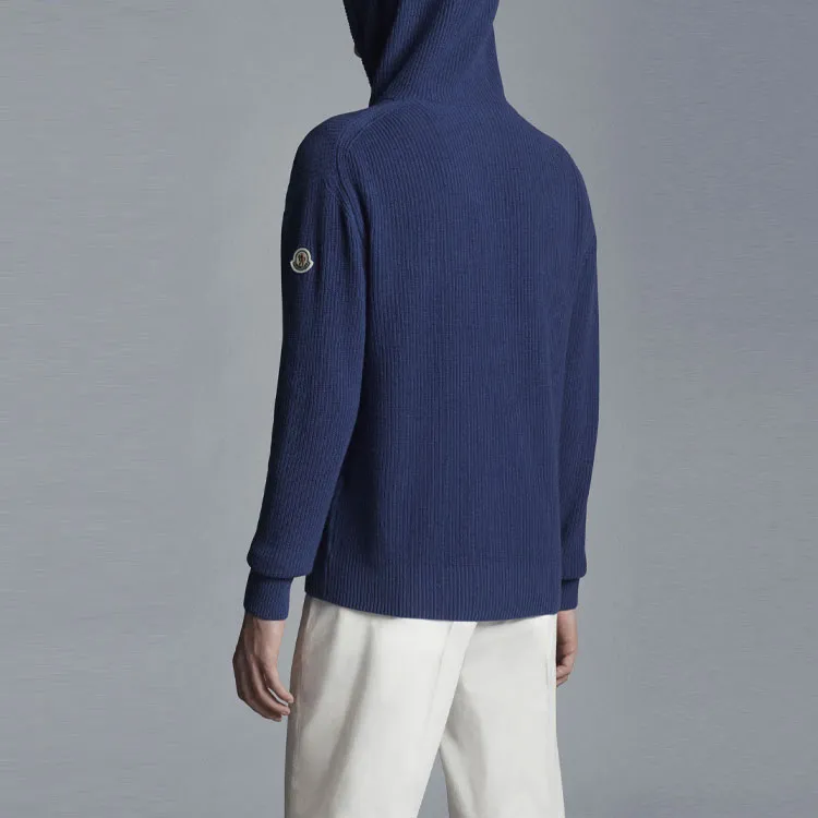 Moncler Wool And Cashmere Knit Hoodie-2