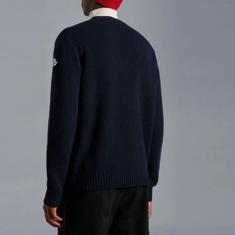 Moncler SS22 Sweaters Men Marine Blue-2