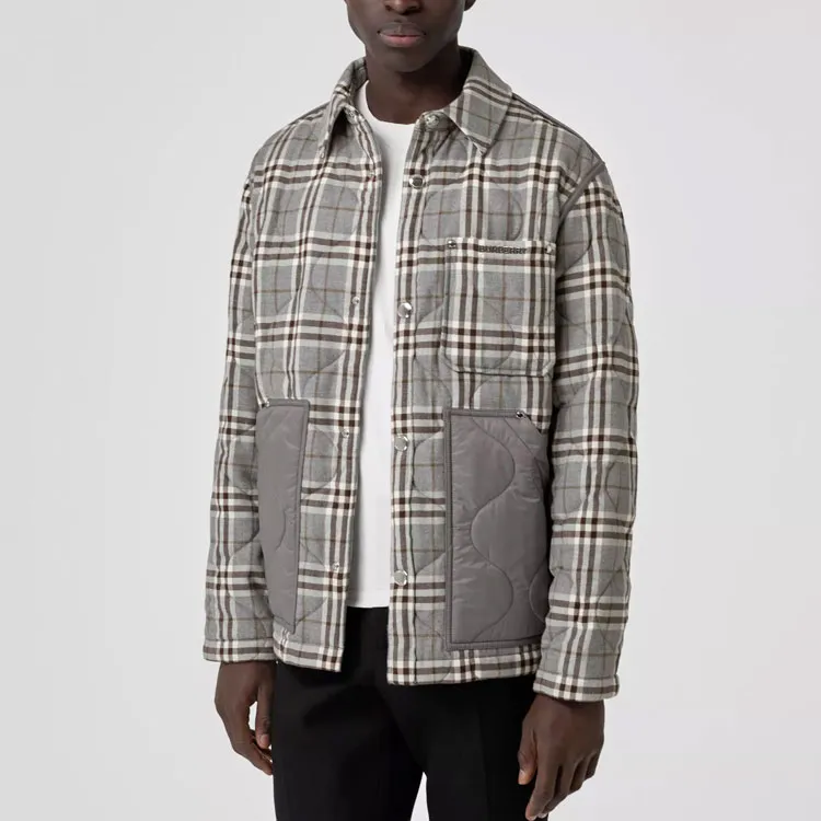Burberry Flannel Vintage Check Overshirt-3