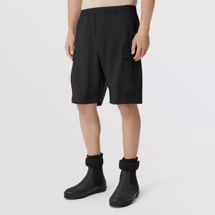 Burberry FW22 Casual Shorts Men's Black-3