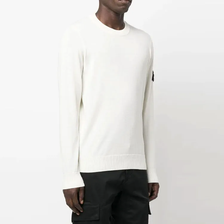 STONE ISLAND Compass badge Wool Jumper-1