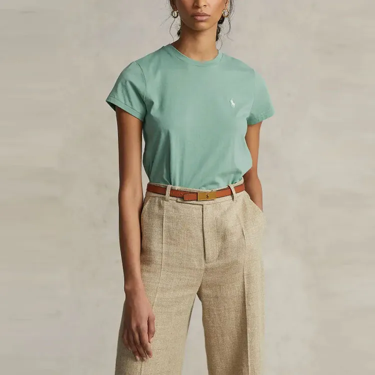 Polo Ralph Lauren SS22 T Shirt Women's Green-3