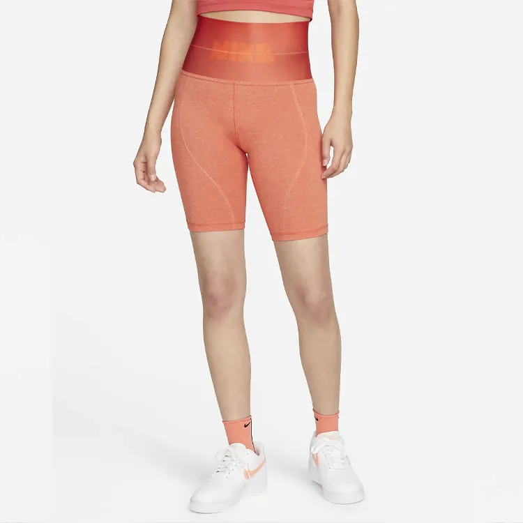 Nike Circa 72 Logo Detailed High Waist Shorts-1