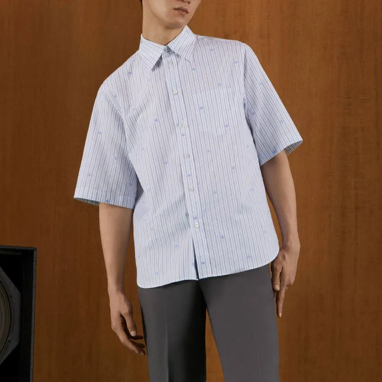 GUCCI Cotton Striped Shirt-3