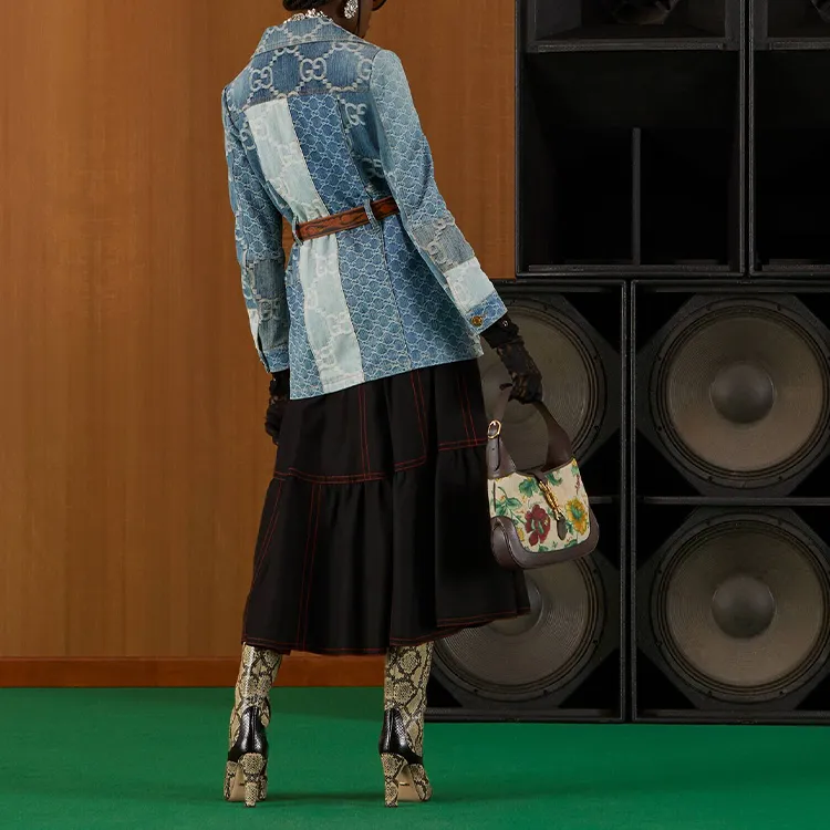 GUCCI Jumbo Gg Denim Jacket-2