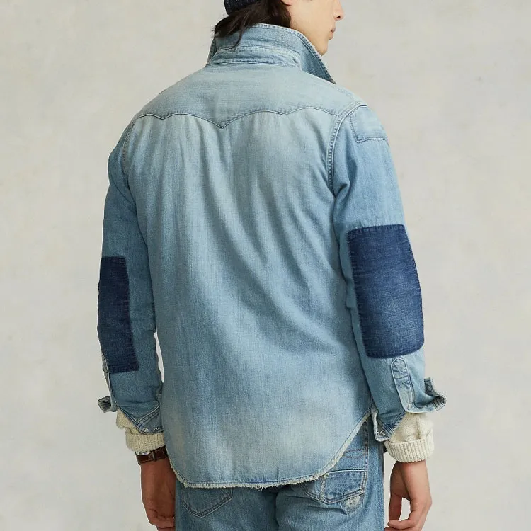 Polo Ralph Lauren FW22 Denim Jacket Men's Blue-2