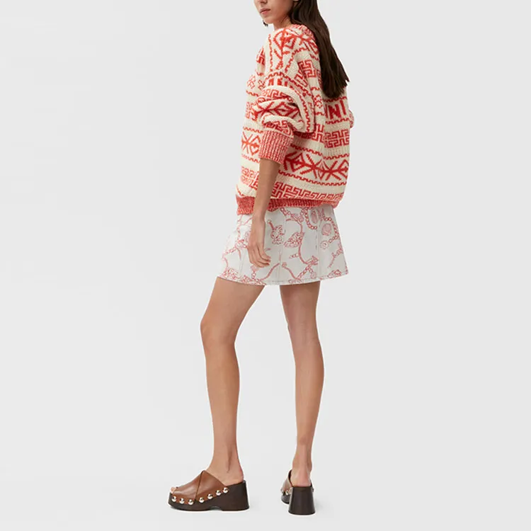 GANNI Sweaters Women's Honey Citrus Orange-3