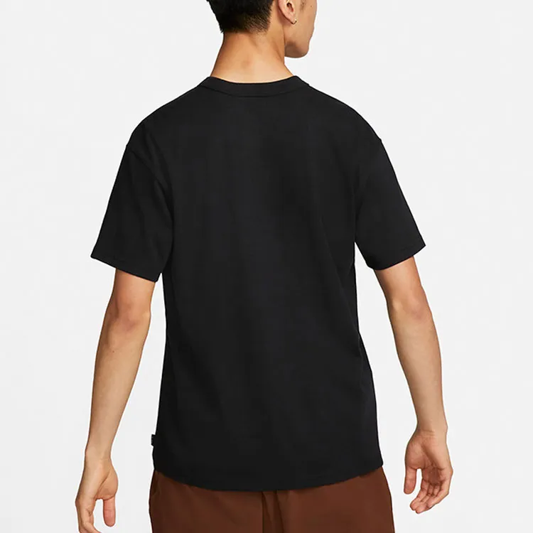 Nike T Shirts Men Black-4
