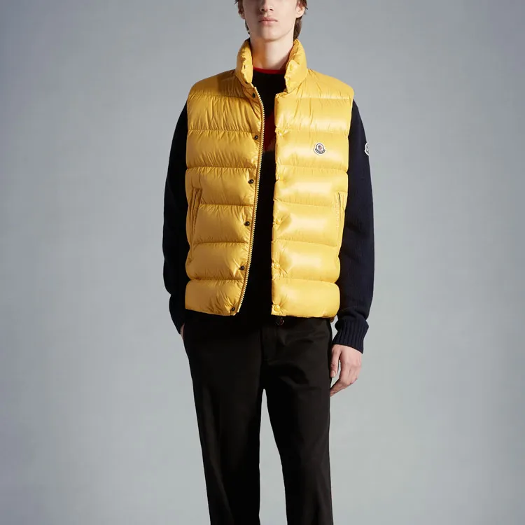 Moncler Tibb Series FW22 Vest Men's Yellow-2